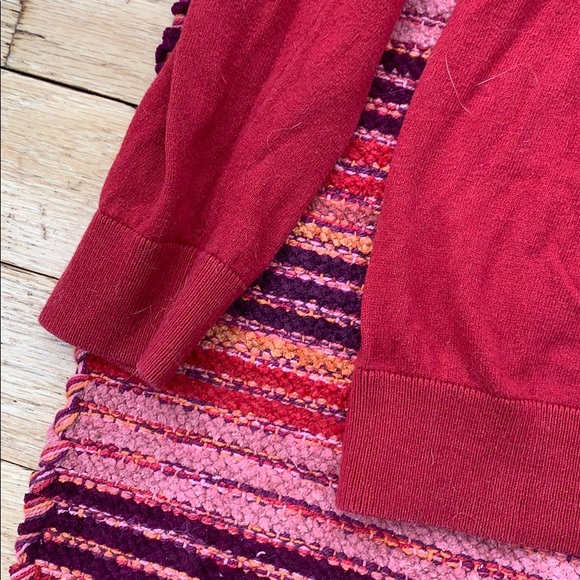 J. Jill Red Turtleneck Sweater, Business Casual Sweater - Picture 6 of 8